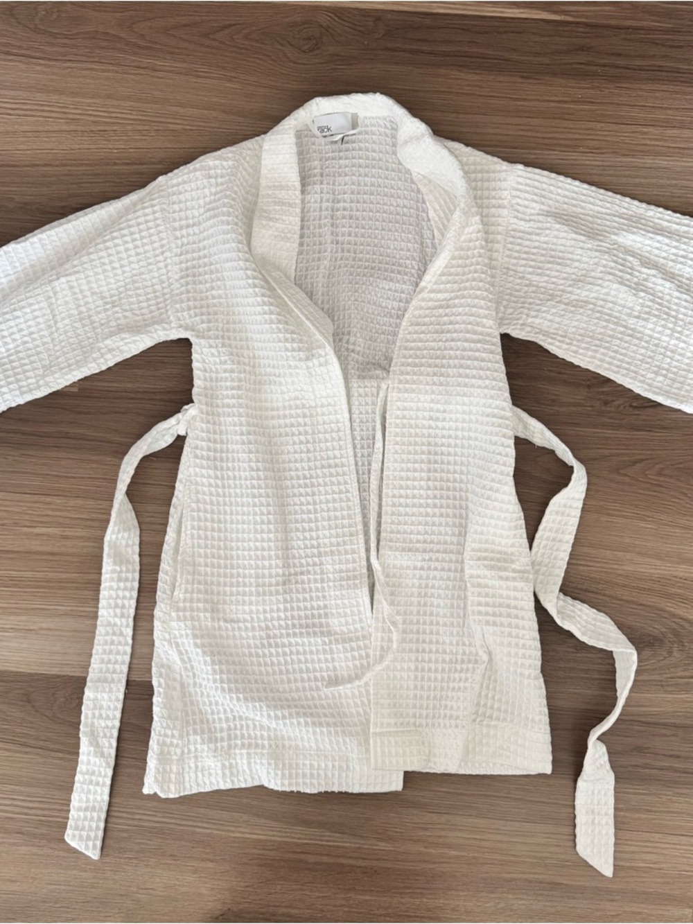 Nordstrom Rack Waffle Kimono Robe in White
